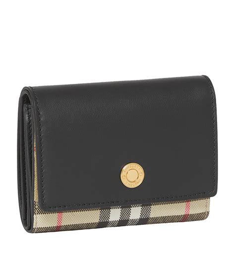 Burberry vintage check wallet